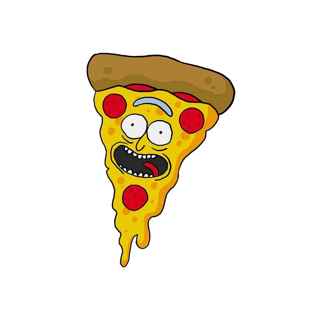 Pizza-Rick Sticker